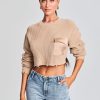 Clothing SER.O.YA | Mid Cropped Devin Sweater