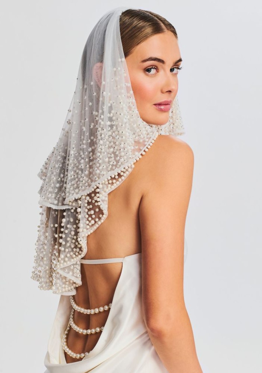 Accessories retrofête | Bridgette Pearl Veil