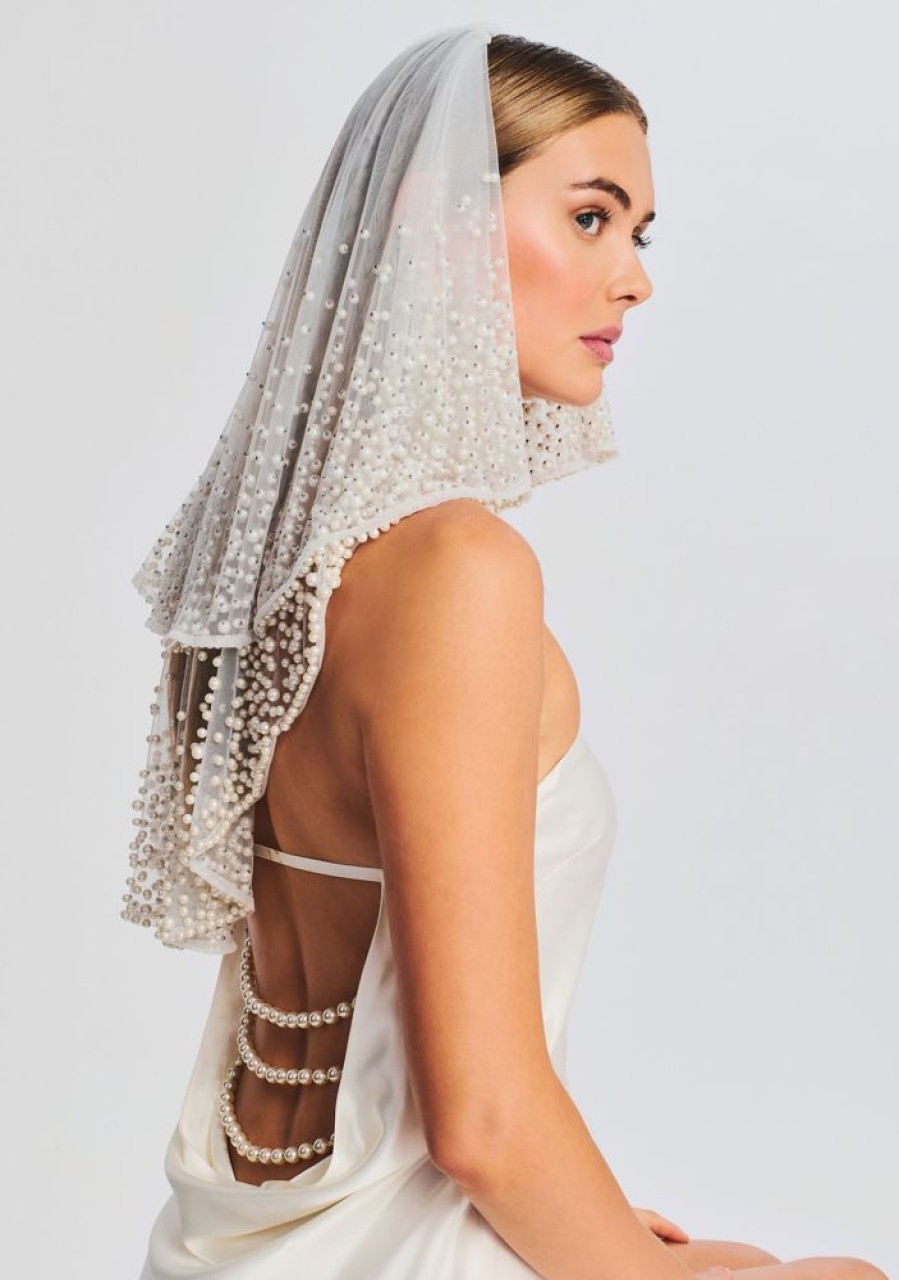 Accessories retrofête | Bridgette Pearl Veil