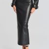 Clothing retrofête | Liza Leather Skirt