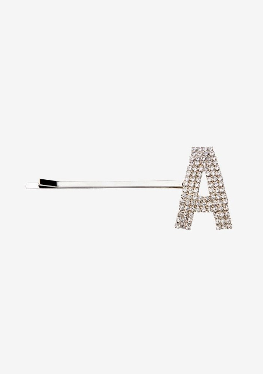 Accessories retrofête | Rhinestone Alphabet Hair Clip