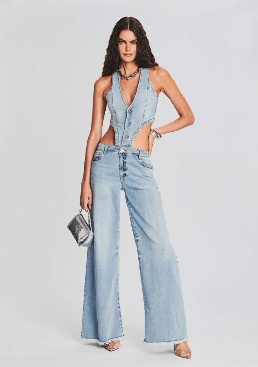 Clothing SER.O.YA | Dallas Denim Jumpsuit