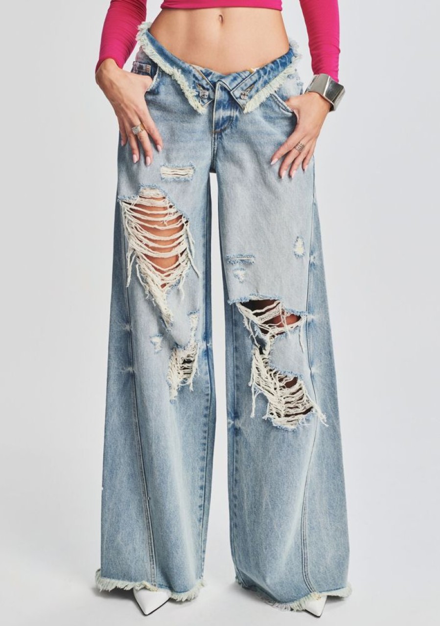 Clothing SER.O.YA | Ollie Wide Leg Jean