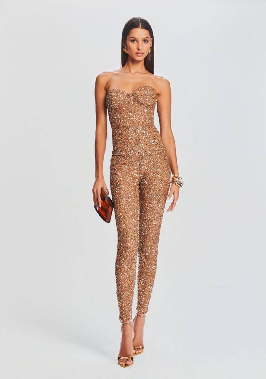 Clothing retrofête | Elodie Sequin Jumpsuit