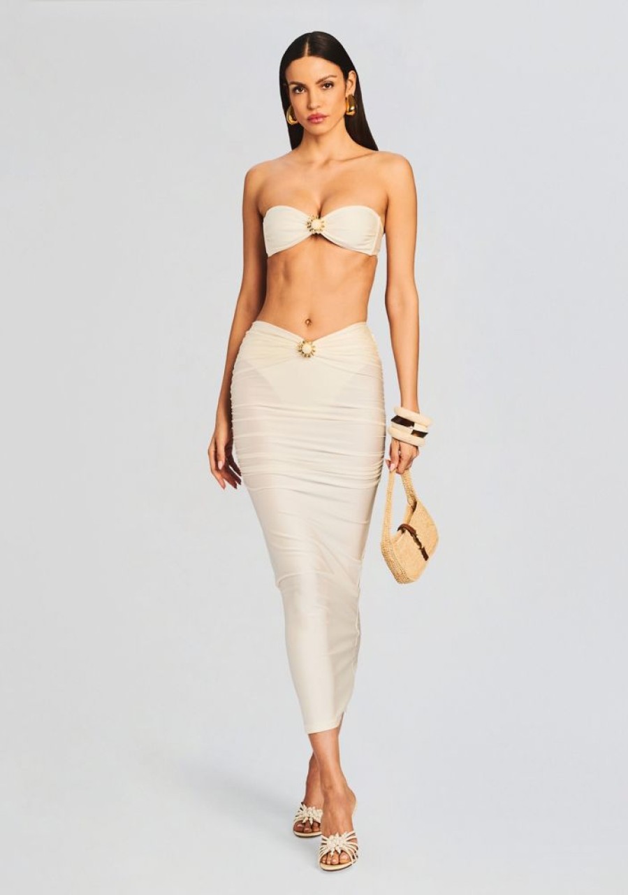 Clothing Shani Shemer | Yara Lyrca Maxi Skirt