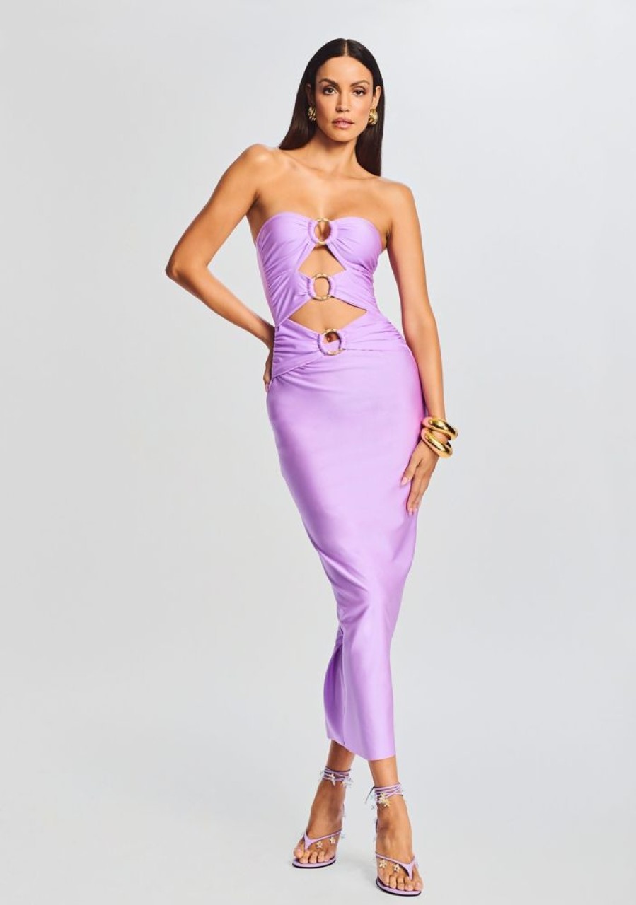 Clothing Shani Shemer | Lily Lycra Maxi Dress