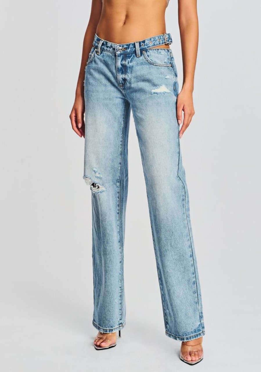 Clothing SER.O.YA | Christy Straight Leg Jean