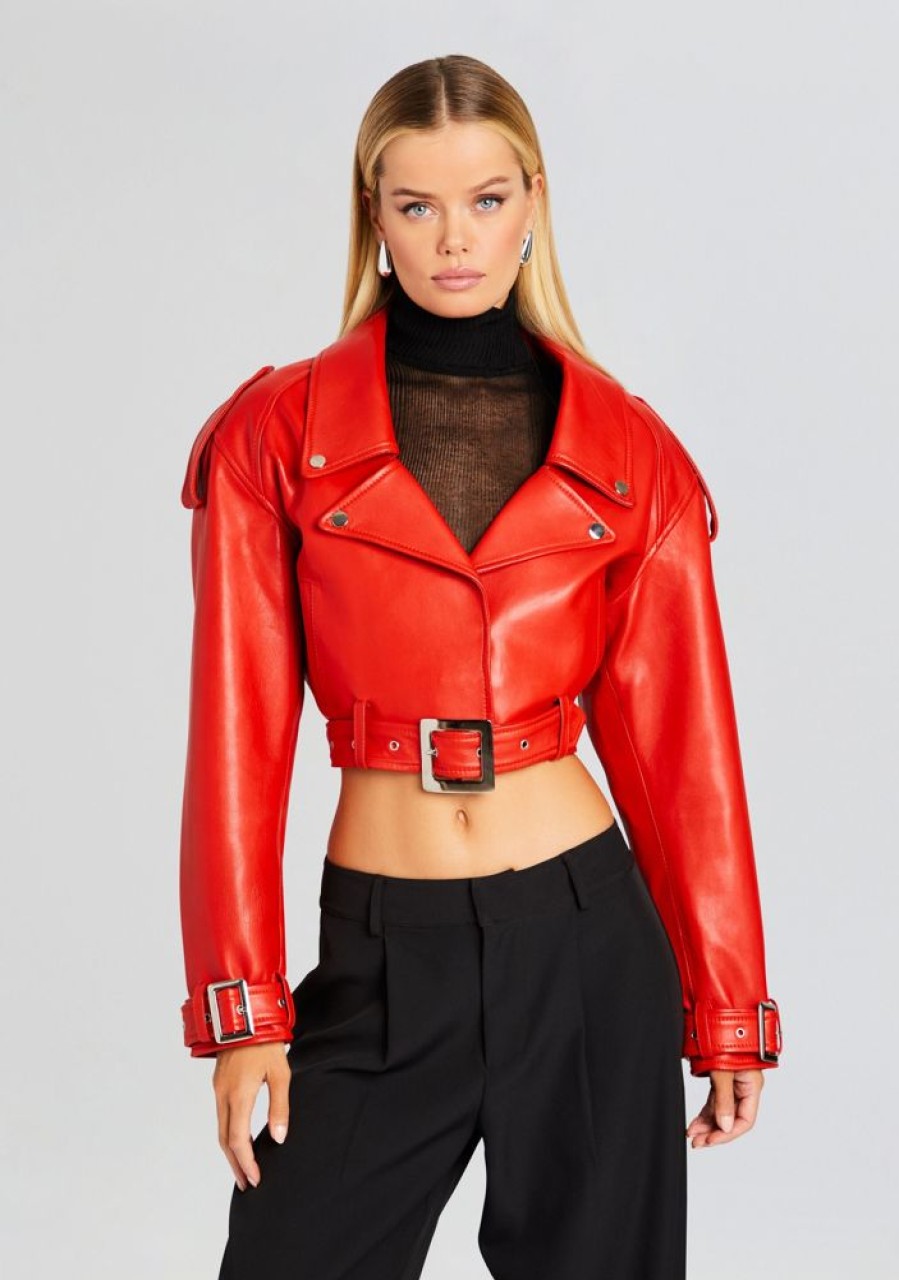 Clothing retrofête | Victoria Leather Jacket