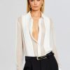 Clothing Sans Faff | Meghan Panelled Silk Blouse