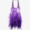 Accessories retrofête | Avery Sequin Feather Bag