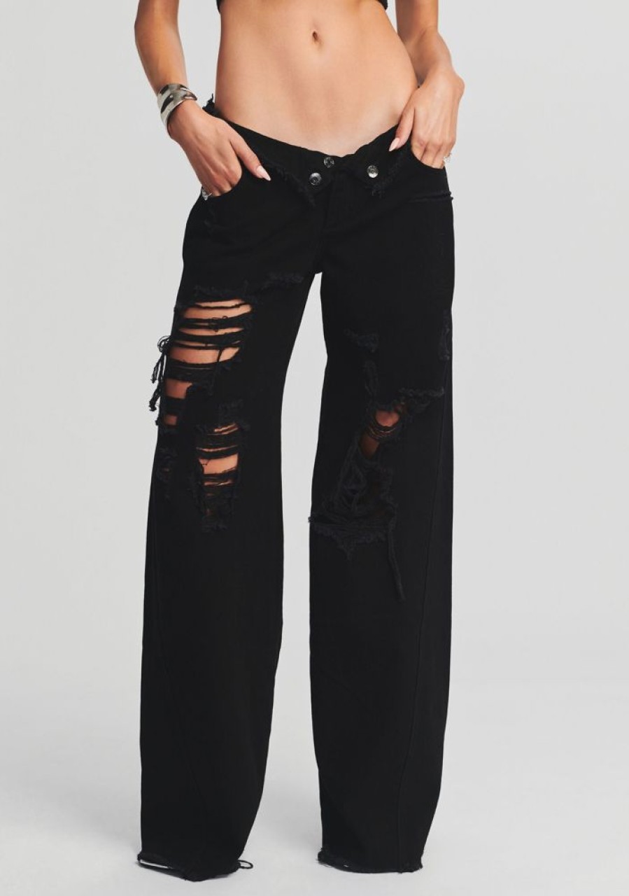 Clothing SER.O.YA | Ollie Wide Leg Jean