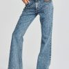 Clothing retrofête | Moore Mid Rise Flare Crystal Embellished Jean