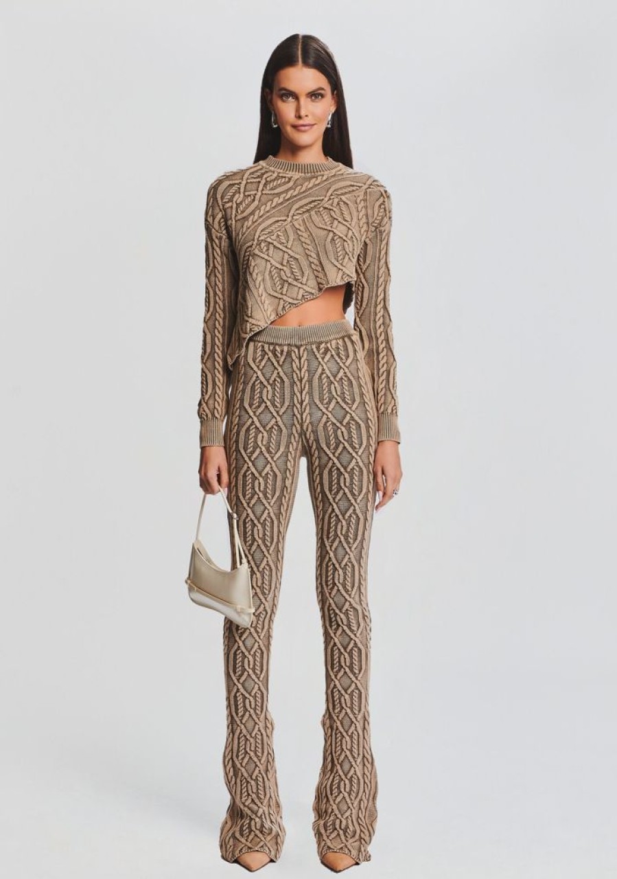 Clothing SER.O.YA | Cayenne Cable Knit Pant