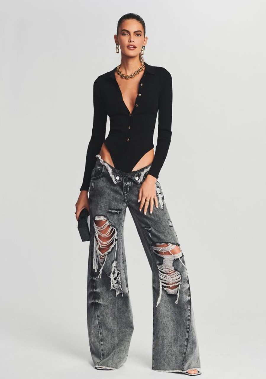 Clothing SER.O.YA | Ollie Wide Leg Jean