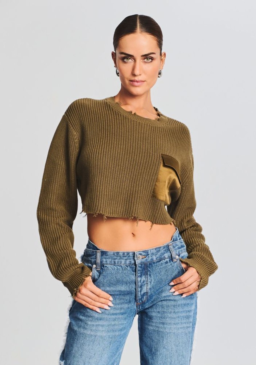 Clothing SER.O.YA | Mid Cropped Devin Sweater