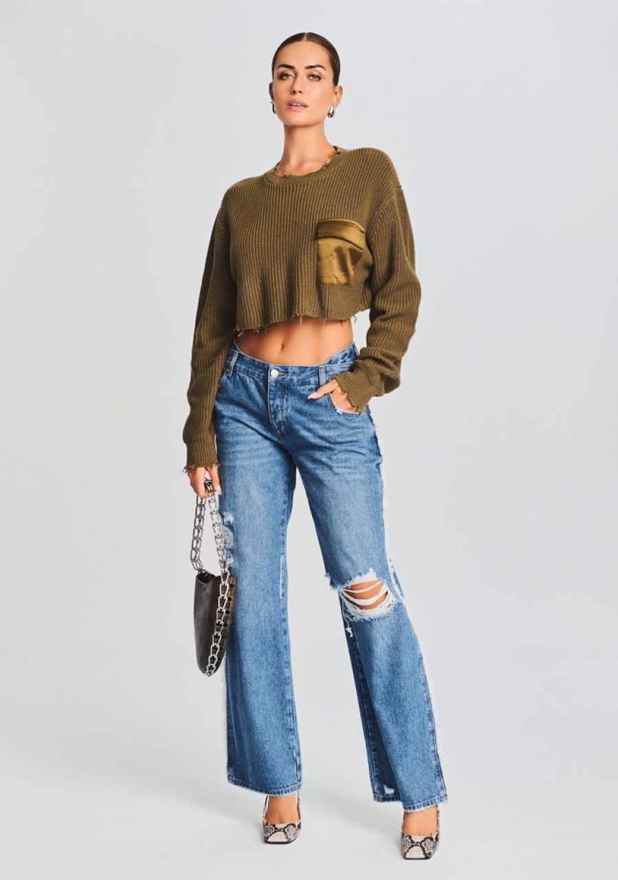 Clothing SER.O.YA | Mid Cropped Devin Sweater