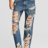 Clothing retrofête | Super Distressed Maggie Jean