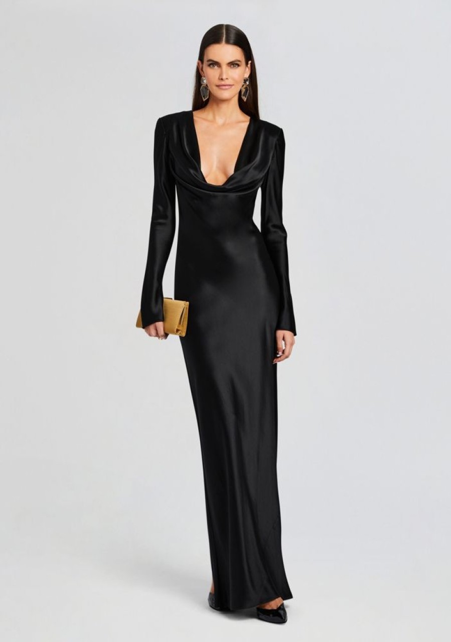 Clothing Sans Faff | Anna Cowl Evening Dress