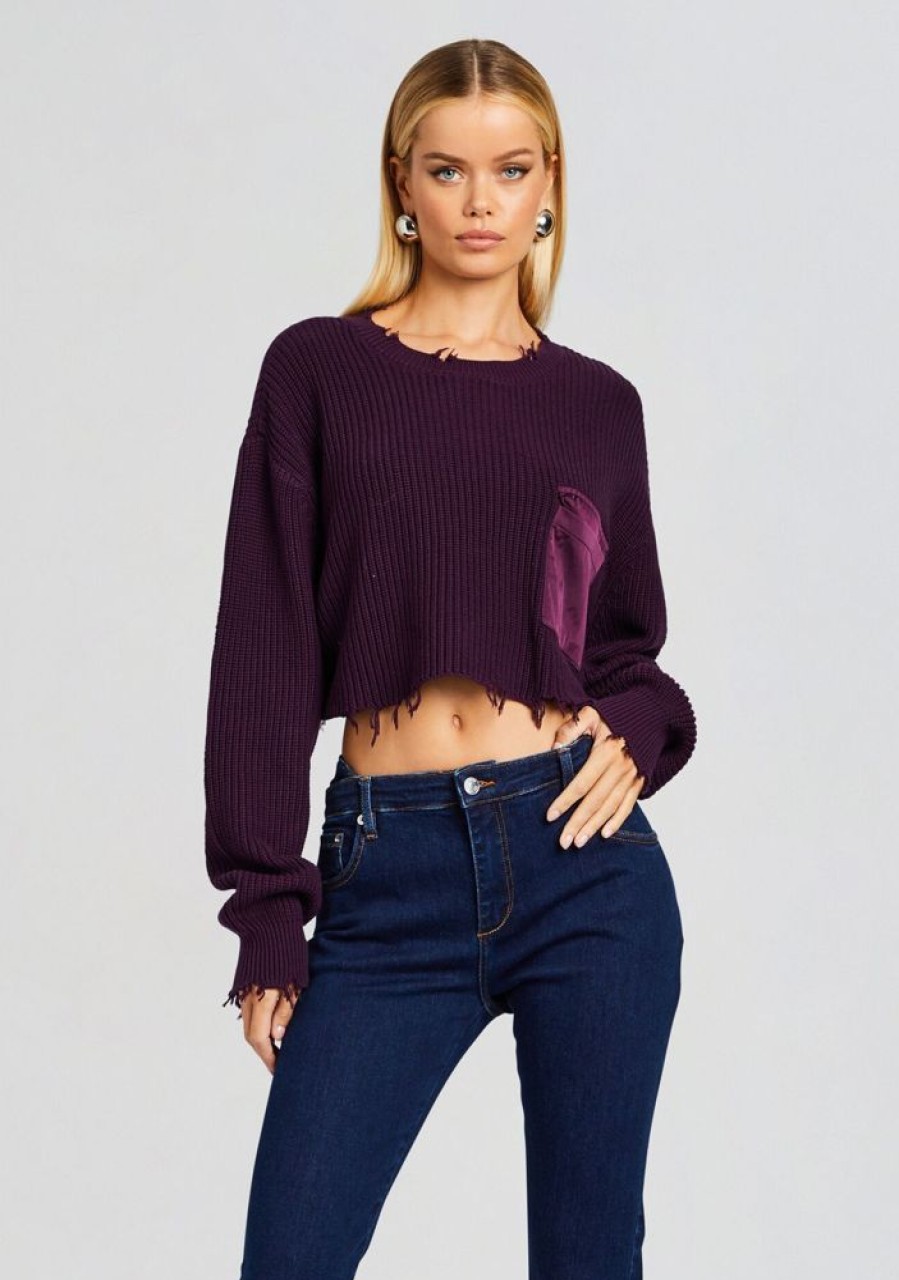 Clothing SER.O.YA | Mid Cropped Devin Sweater