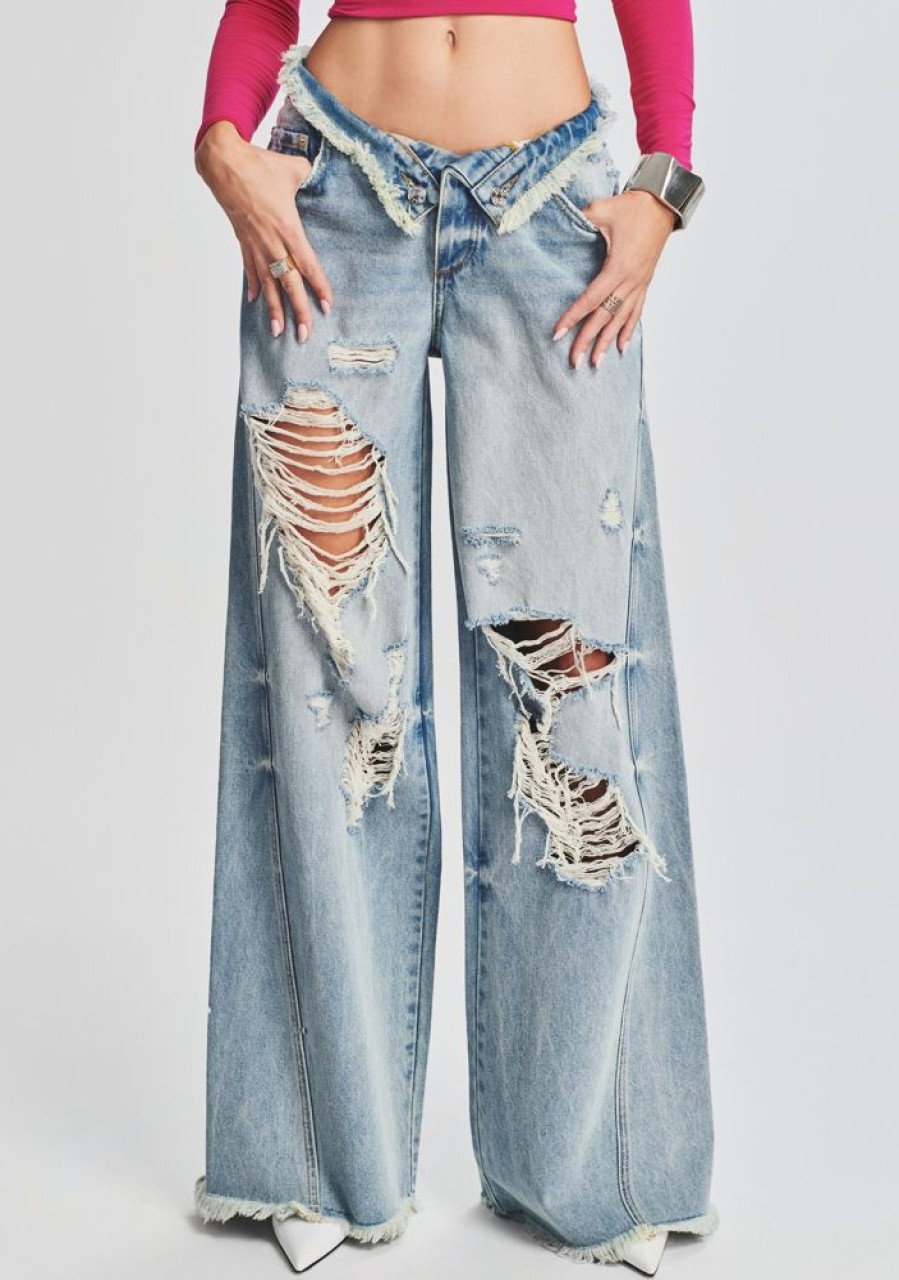 Clothing SER.O.YA | Ollie Wide Leg Jean