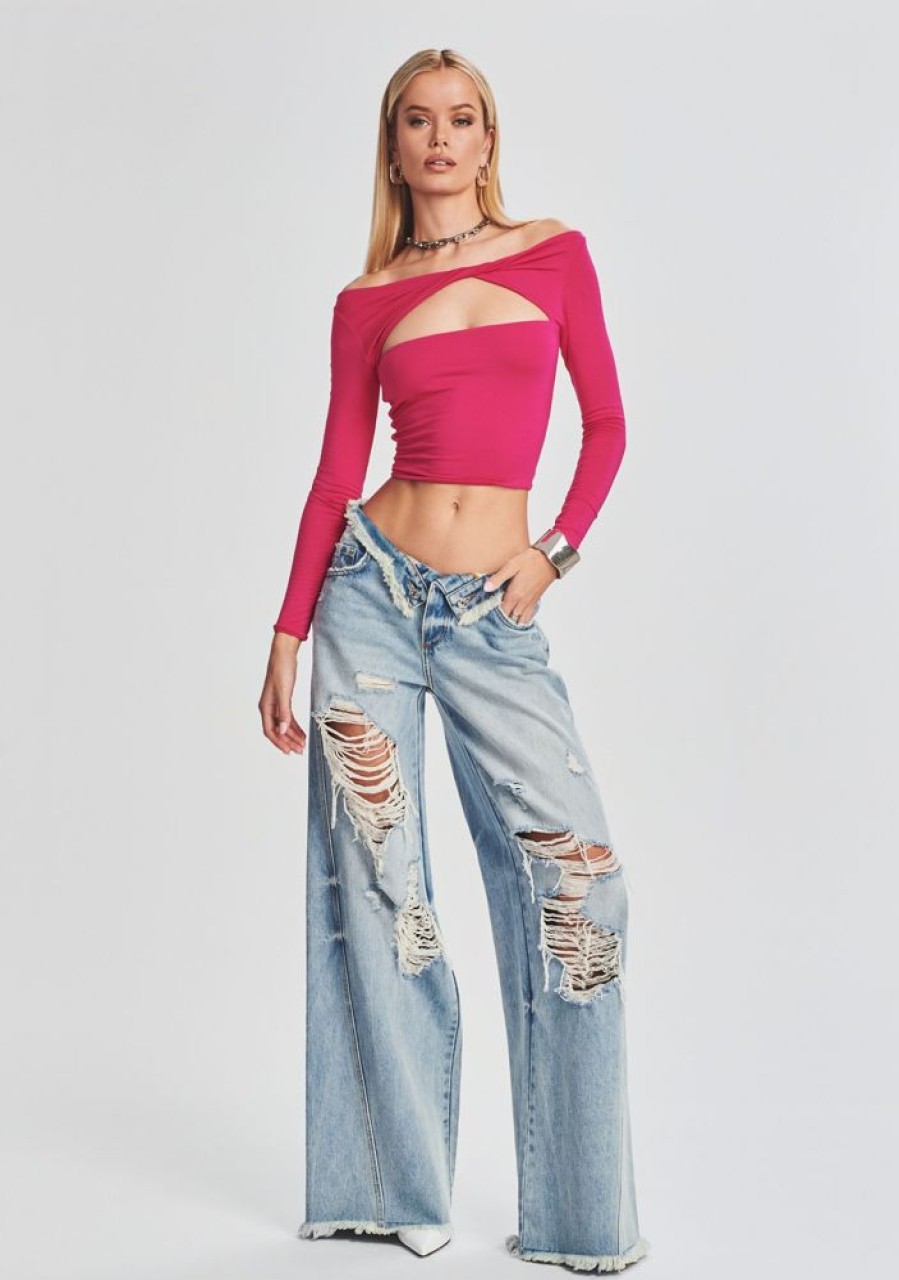 Clothing SER.O.YA | Ollie Wide Leg Jean