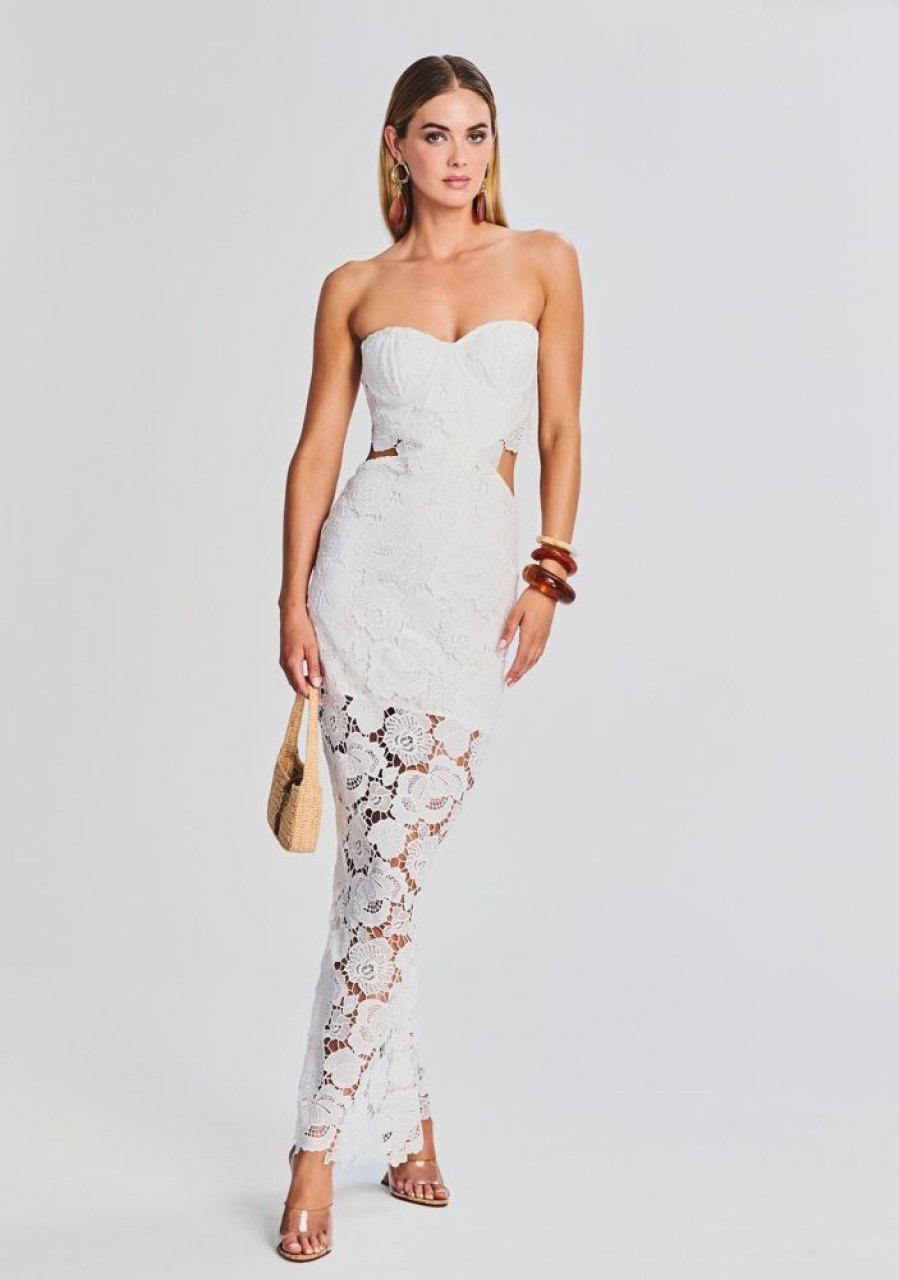 Clothing Rococo Sand | Eliza Lace Maxi Dress