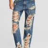 Clothing retrofête | Super Distressed Maggie Jean