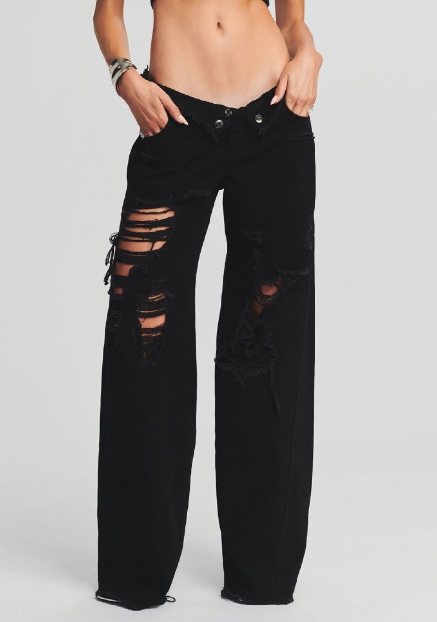 Clothing SER.O.YA | Ollie Wide Leg Jean