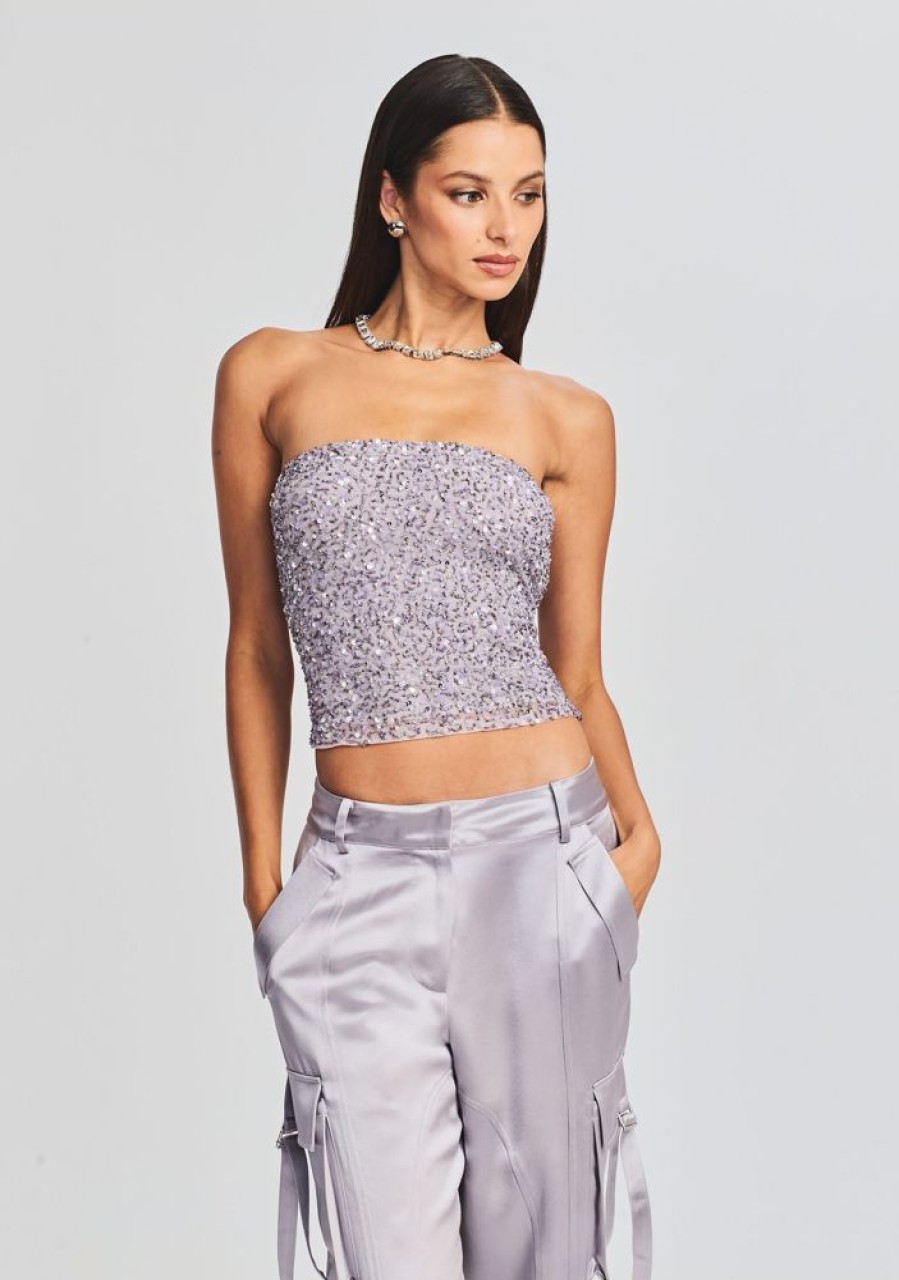 Clothing retrofête | Kala Sequin Top