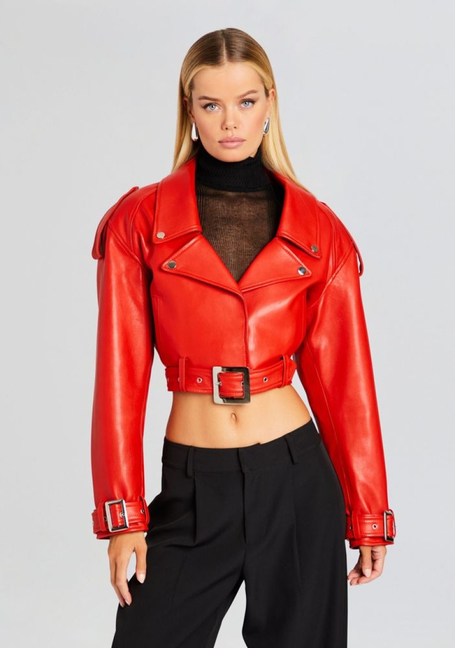 Clothing retrofête | Victoria Leather Jacket