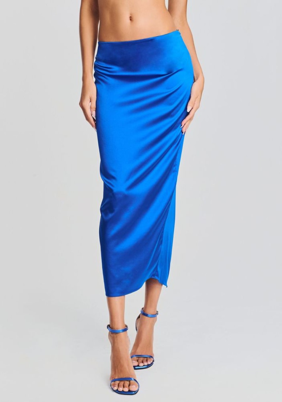 Clothing SER.O.YA | Julian Silk Midi Skirt